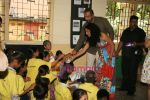 Kabir Bedi, Parveen Dusanj visit Akansha NGO in PRabhadevi, Mumbai on 2nd Sept 2010 (7).JPG