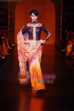 Model walks the ramp for Satya Paul Show at Lakme Winter fashion week day 3 on 19th Sept 2010.JPG