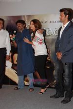 Hrithik Roshan, Aishwarya Rai Bachchan, Sanjay Leela Bhansali unveil the first look of the film Guzaarish in Cinemax on 22nd Sept 2010 (6).JPG