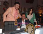 sanjay dutt, Anu Malik, Farah Khan on the sets of entertainment ke liye kuch bhi karega on 24th Sept 2010 (4).JPG