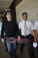 John Travolta left India and went to Moscow in Mumbai International Airport on 28th Sept 2010 (14).JPG