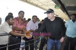 John Travolta left India and went to Moscow in Mumbai International Airport on 28th Sept 2010 (19).JPG