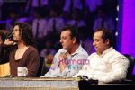 Kangana Ranaut, Sonu Nigam, Sanjay Dutt, Irrfan Khan on the sets of Chhote Ustaad in Mumbai on 27th Sept 2010 (3).JPG