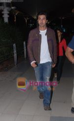 Ranbir Kapoor return from Indore Anjaana Anjaani promotions in Mumbai on 27th Sept 2010 (3).JPG