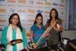 Sonali Bendre and Avika Gor at Let_s Just Play Nick show launch in Colors office on 30th Sept 2010 (5).JPG