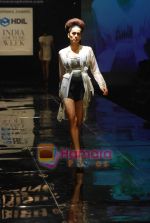 Model walks the ramp for Monisha Jaisingh Show on day 1 of HDIL on 6th Oct 2010 (45).JPG