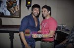 Sohail Khan, Aashish Chaudhary at Being Human show after party in Balthazar, Juhu, Mumbai on 9th Oct 2010 (4).JPG