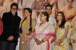 Ashutosh Gowariker, Amitabh Bachchan, Deepika Padukone, Jaya Bachchan, Abhishek Bachchan, Aishwarya Rai, Javed at the Audio release of Khelein Hum Jee Jaan Sey in Renaissance Hotel, Mumbai on 27th Oct 2 (10).JPG