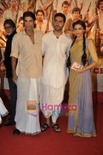 Deepika Padukone, Abhishek Bachchan, Sikander Kher at the Audio release of Khelein Hum Jee Jaan Sey in Renaissance Hotel, Mumbai on 27th Oct 2010 (2).JPG