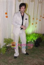 Fardeen Khan at Vivek and Priyanka Oberoi_s wedding reception in ITC Grand Maratha, Mumbai on 31st Oct 2010 (2).JPG
