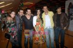 Harmeet Gulzar, Sunaina Gulzar, Manmeet Gulzar, Karishma Modi Gulzar, Rajiv Paul at Isi Life Mein special screening in Cinemax on 27th Dec 2010 (2).JPG