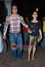 mohammad and lucky at Farah Ali Khan_s bday bash in Juhu on 27th Dec 2010 (2).JPG