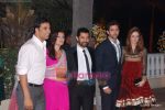 Akshay Kumar, Twinkle, Aamir, Hrithik, Suzanne at  Imran Khan_s wedding reception in Taj Land_s End on 5th Feb 2011 (4).JPG