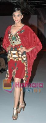 Model walks the ramp for Pria Kataria Puri at Bangalore fashion week on 10th Feb 2011 (3).JPG