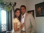 Lara Dutta, Mahesh Bhupati wedding pictures posted on Twitter by Mahesh Bhupati on 16th Feb 2011.jpg