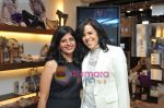 Nalini & Carmela Acampora, Burberry at Burberry store launch in Delhi on 28th Feb 2011.jpg