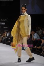 Model walk the ramp at Myoho show at Lakme Fashion Week 2011 Day 1 in Grand Hyatt, Mumbai on 11th March 2011 (17).JPG