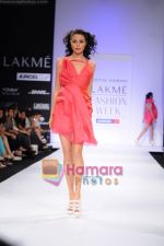 Model walk the ramp for Jatin Verma show at Lakme Fashion Week 2011 Day 2 in Grand Hyatt, Mumbai on 12th March 2011 (50).JPG