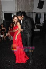 Sara Khan and Nishant Malkani Leads of RMJ Dancing at Ram Milaayi Jodi 100 Episodes Success Bash in Tunga Regale, Andheri East on 14th March 2011.jpg