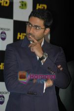 Abhishek Bachchan at 3-d HD launch for Videocon D2H in Novotel on 15th March 2011 (5).JPG