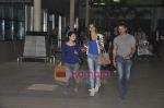 Saif Ali Khan, Deepika Padukone return from Aarakshan shoot wrap-up in Bhopal at Mumbai Airport on 16th March 2011 (8).JPG