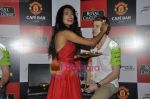 Sarah Jane Dias at Force India event with Adrian Sutil in Man United cafe , Mumbai on 18th March 2011 (23).JPG