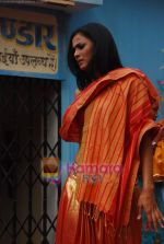 Shweta Tiwari enjoys holi with Sony TV in Malad on 18th March 2011 (24).JPG