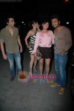 Aashish Chaudhary, Ritesh Deshmukh at Kangana_s birthday bash in Santacruz on 22nd March 2011 (8)~0.JPG