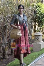 Sona Mohapatra snapped in the latest Myoho collection seen at the recent LIFW in Powai on 24th March 2011 (12).JPG