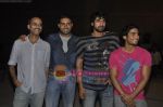 Abhishek Bachchan, Prateik Babbar and Rana Daggubati promote Dum Maro Dum in Mehboob Studio on 29th March 2011 (9).JPG
