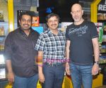 Shankar, Director Satyajit and Loy at the Music Launch of Disney�s Zokkomon at Planet M on 31st March 2011.jpg