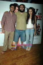Shraddha Kapoor promotes Luv ka The End film in Yashraj Films on 1st April 2011 (39).JPG