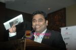A R Rahman at the launch of AR Rahman_s The Spirit of Music in Novotel, Mumbai on 6th April 2011 (7).JPG