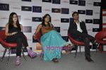 Kainaz Motivala, Ekta Kapoor, Raj Kumar Yadav at The first look launch of Ragini MMS in Cinemax, Mumbai on 6th April 2011 (8).JPG