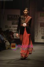Model walks the ramp at Tarun Tahiliani_s show on Wills Lifestyle India Fashion Week 2011 - Day 1 in Delhi on 6th April 2011 (114).JPG