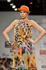 Model walks the ramp for Zurkhe show on Wills Lifestyle India Fashion Week 2011 - Day 2 in Delhi on 7th April 2011 (12).JPG