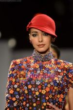 Model walks the ramp for Zurkhe show on Wills Lifestyle India Fashion Week 2011 - Day 2 in Delhi on 7th April 2011 (2).JPG