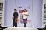 Model walks the ramp for Dev R Nil show on Wills Lifestyle India Fashion Week 2011-Day 5 in Delhi on 10th April 2011.JPG