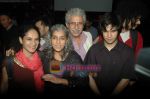 Ratna Pathak, Naseruddin Shah, Vivaan Shah, Imaad Shah at 404 Music Launch in PVR, Juhu, Mumbai on 15th April 2011 (4).JPG