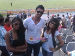 Poonam Pandey, Amit Mehra (Ban_s Partner from Khatron Ke Khiladi) and VJ Bani from the Pune vs Delhi_s Match in DY Patil, Navi Mumbai on 17th April 2011 (2).jpg