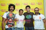 Purab Kohli, Onir, Rahul Bose, Arjun Mathur at Radio Mirchi studio in Lower Parel on 28th April 2011 (2).JPG