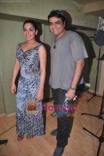 Meera at the song recording of album Queen Meera -Mausiqui on 30th April 2011 (11).JPG