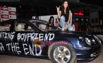 Shraddha Kapoor breaks a Jaguar for Love Ka the End promotions on 7th May 2011 (3).JPG