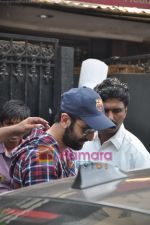 Ranbir Kapoor snapped in his bearded look in basillico, bandra, mumbai on 3rd June 2011 (7).JPG