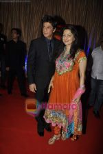 Juhi Chawla, Shahrukh Khan at Ganesh Hegde_s wedding reception in Grand Hyatt on 5th June 2011 (2).JPG