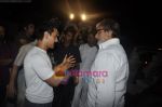 Aamir Khan, Amitabh Bachchan at Aamir Khan productions celebrates 10th anniversary in Taj Land_s End, Mumbai on 15th June 2011 (12).JPG