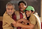 Sanjay Mishra, Johnny Lever, Rajpal Yadav in Still from the movie Bin Bulaye Baraati.jpg