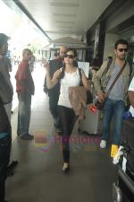 Dia Mirza return from Toronto in Mumbai Airport on 27th June 2011 (39).JPG
