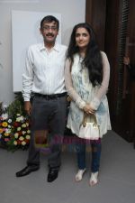 Vivek and Meeta Jain at Arrokh Khambata_s Amadeus Launch in NCPA, Mumbai on 3rd July 2011.jpg