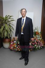 niranjan hiranandani at Arrokh Khambata_s Amadeus Launch in NCPA, Mumbai on 3rd July 2011.jpg